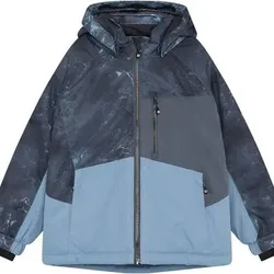 COLOR KIDS Color Kids Kinder Skijacke Colorblock, Größe 110 in Grau Grau
