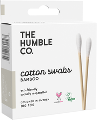The Humble Co. Cotonetes de Bambu Branco 100 un