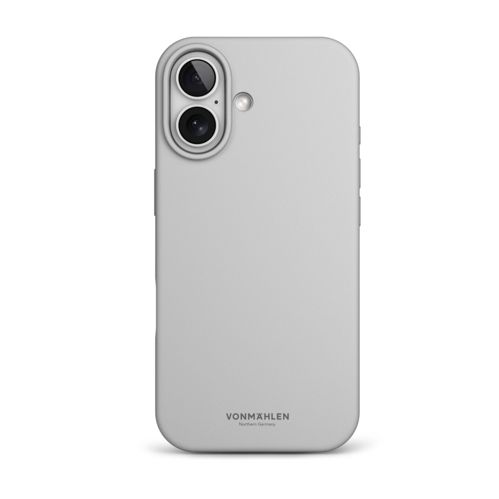 Vonmählen Soft Silicone Case iPhone 17 Light Gray