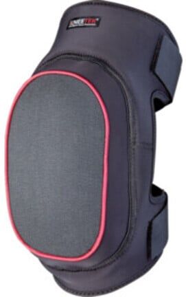 Protège-genoux / genouillère Safetek Kevlar® universel noir lavable 30 degr.C KN ; KNEETEK (70004)