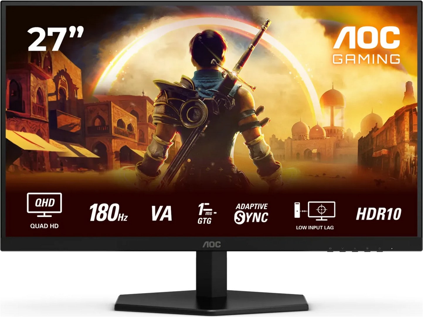 AOC Q27G42XNE 27 Zoll WQHD Fast VA Panel 16:9 180 Hz Gaming Monitor