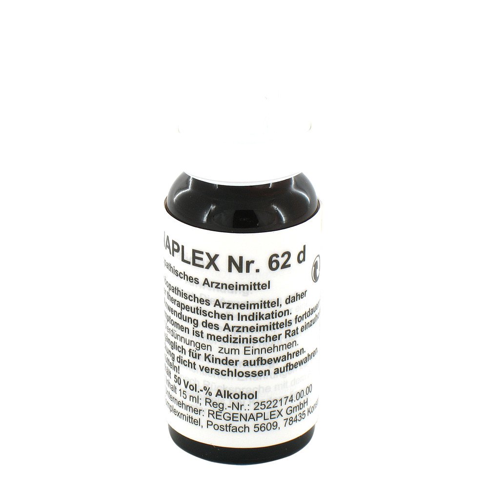 REGENAPLEX GmbH Regenaplex Nummer 62 d Tropfen 02643110