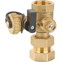 Kappenventil Evenes mit Kugelabsperrung DN 20 (3/4'')