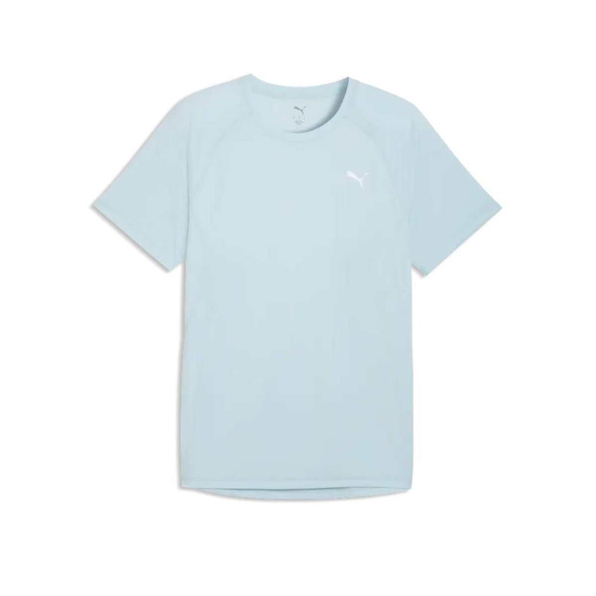 T-shirt Puma Run Velocity Manga Curta Azul Claro, Tamanho L Homem