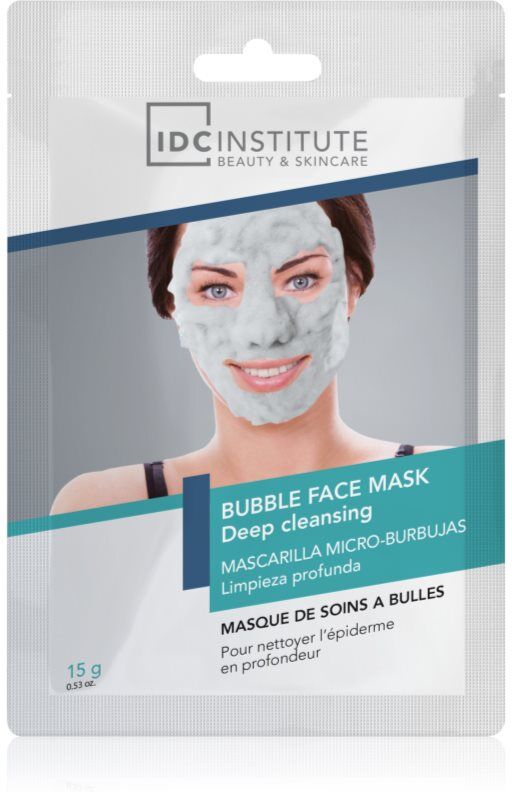 IDC Institute Bubble Face Mask Cleansing Mask for the face 15 g