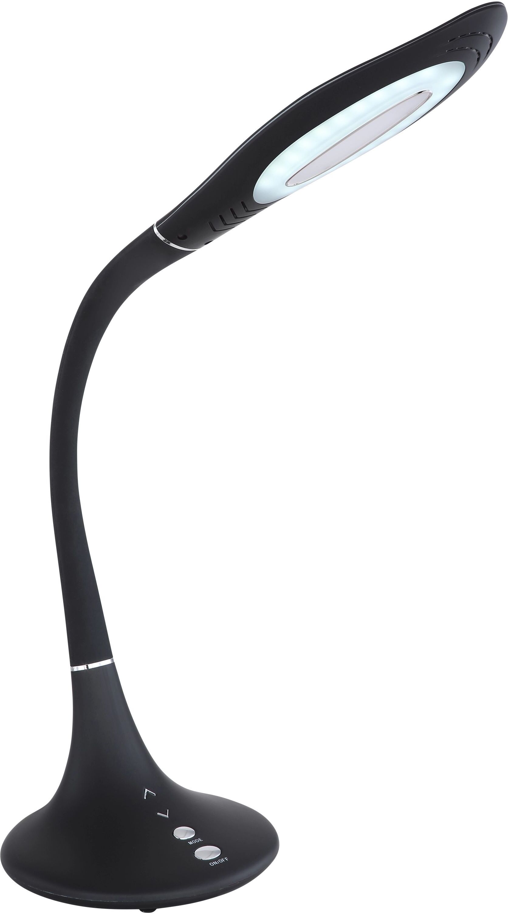 GLOBO LIGHTING LED Tischleuchte "PATTAYA", schwarz, 1 Stk., Leuchten, Schreibtischlampe, Tischlampe, Büro, Arbeitszimmer, LED Tischleuchte