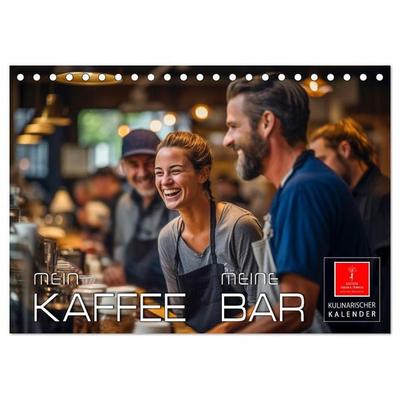 Mein Kaffee meine Bar (Tischkalender 2027 DIN A5 quer), CALVENDO Monatskalender