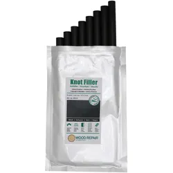 Woodrepair Astfüller Schwarz 150mm 8/Pack