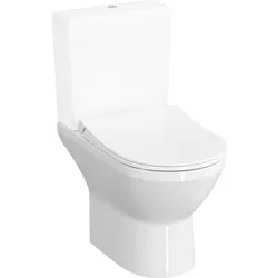 Stand-Tiefspül-WC Vitra Integra weiß,spülrandlosBxHxT:355x400x485 mm