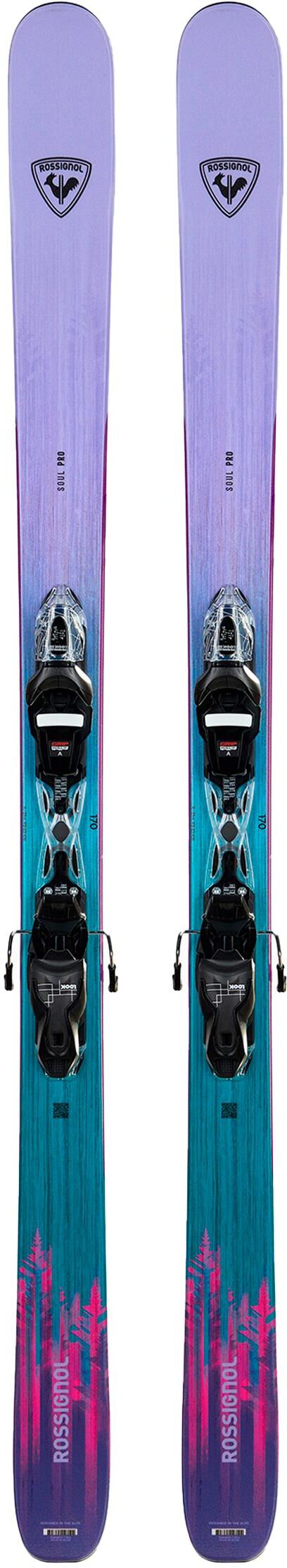 Rossignol  - Pack Ski Soul W Pro Xpress - 160 + Xpress W 10 Gw B93 Granit Black - Ski