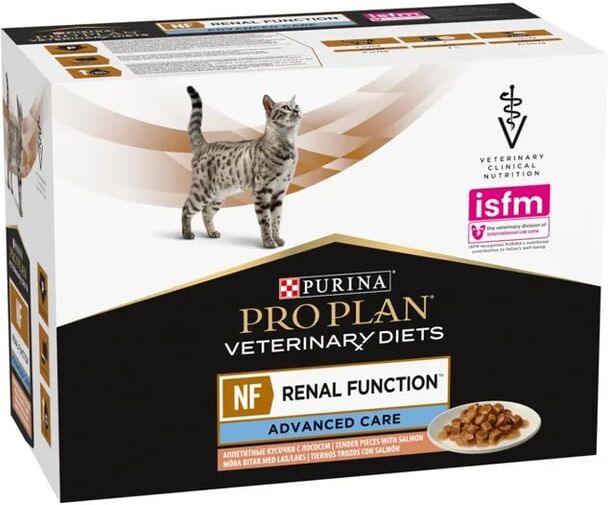 Pro Plan Veterinary Comida Húmida Para Gato Salmão Renal Function 10 Uds 85g