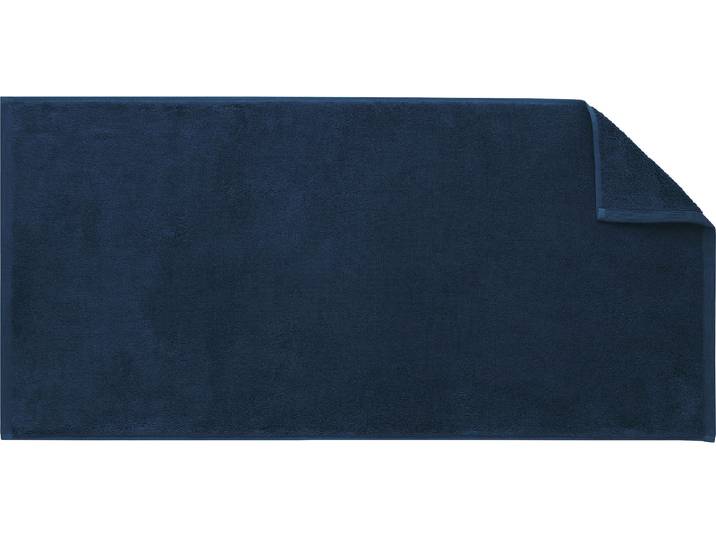 Handtücher EGERIA Elegant , blau (dusty blau), B:50cm L:100cm, Walkfrottier, Obermaterial: 100% Baumwolle, Handtücher, Handtücher, Uni Programm mit Webkante, reine Baumwolle