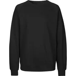 Neutral Unisex Bio Raglan Sweater Sweatshirt O63001 black 4XL