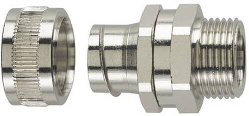 HellermannTyton 166-30402 SC16-SM-M16 Schlauchverschraubung Metall M16 13mm Gerade 1St.