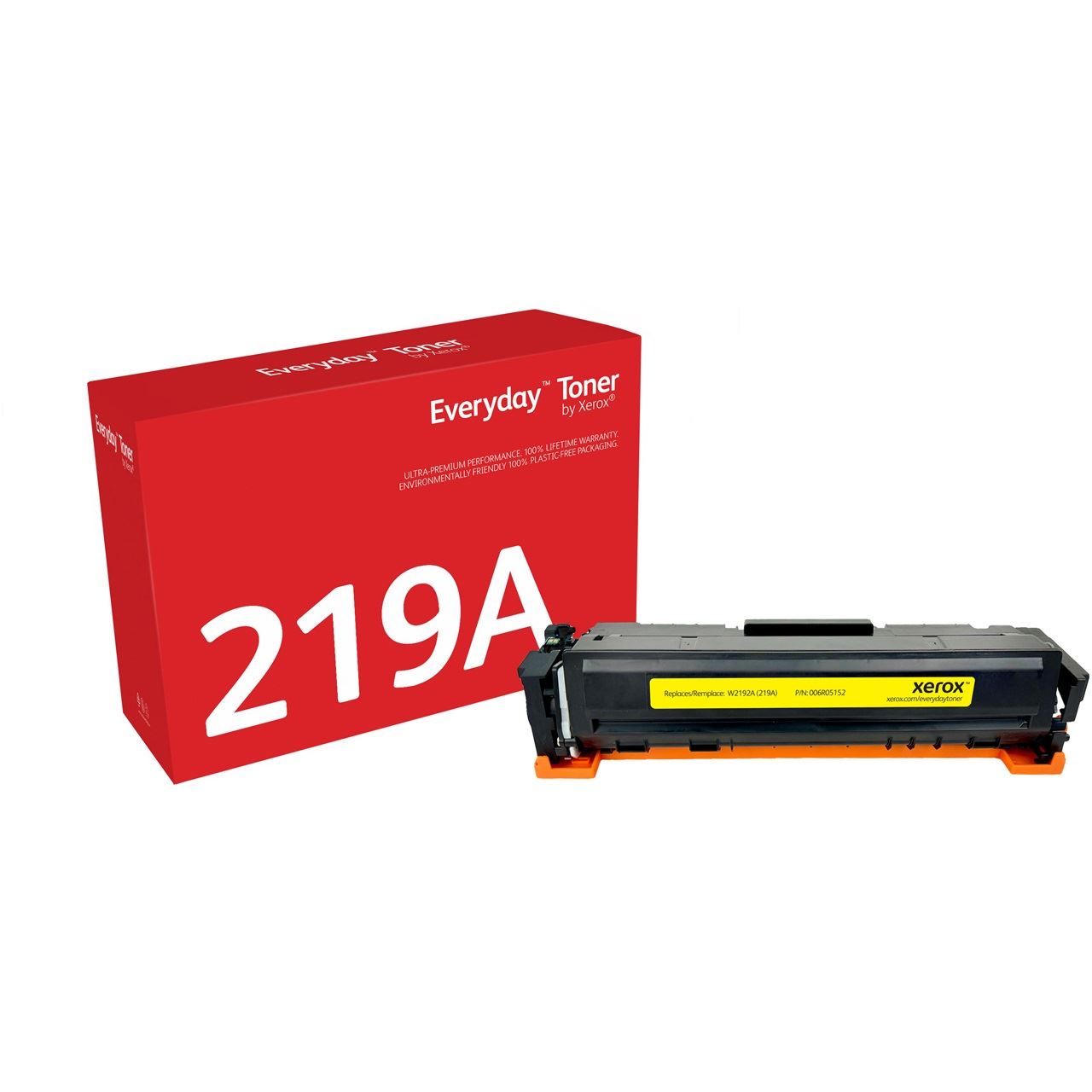 XEROX EVERYDAY YELLOW TONER REPLACES HP 219A W2192A STANDARD CAPACITY