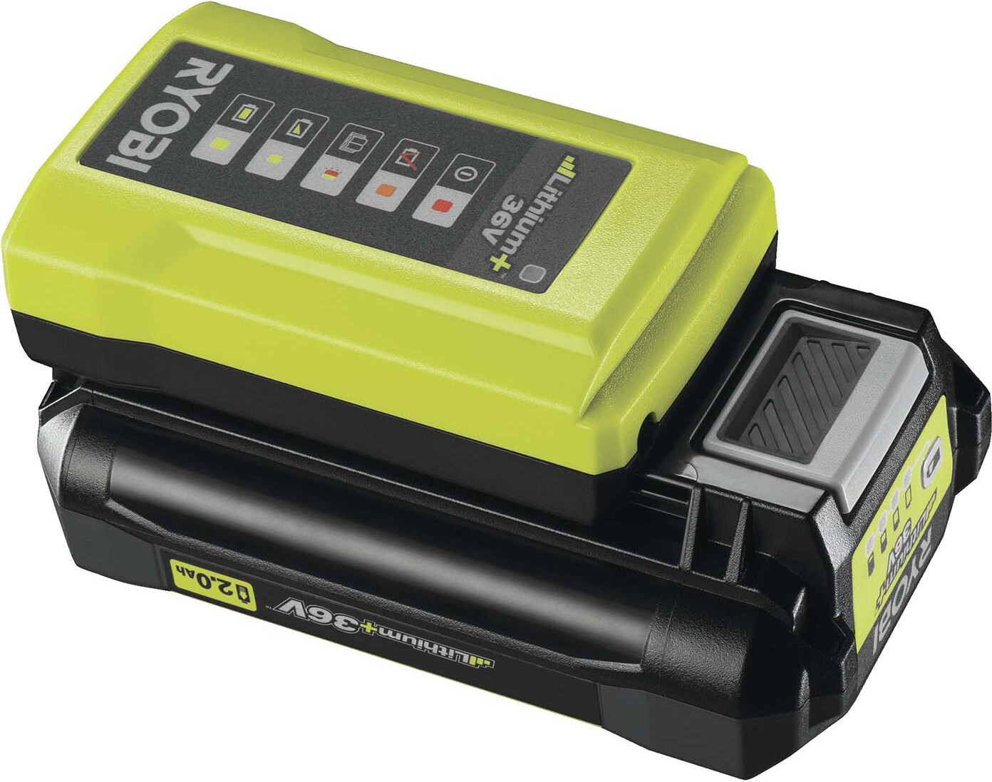 Ryobi 36V MAXPOWER 2.0 Ah lithium+ accu en standaard oplader RY36BC17A-120