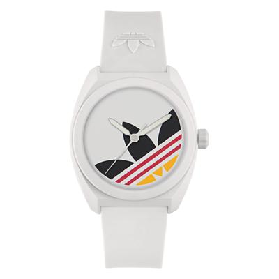 Quarzuhr ADIDAS ORIGINALS "Project Three", weiß (weiß, weiß), Armbanduhren, Herren, Quarzuhr, Armbanduhr, Damenuhr, Herrenuhr, analog