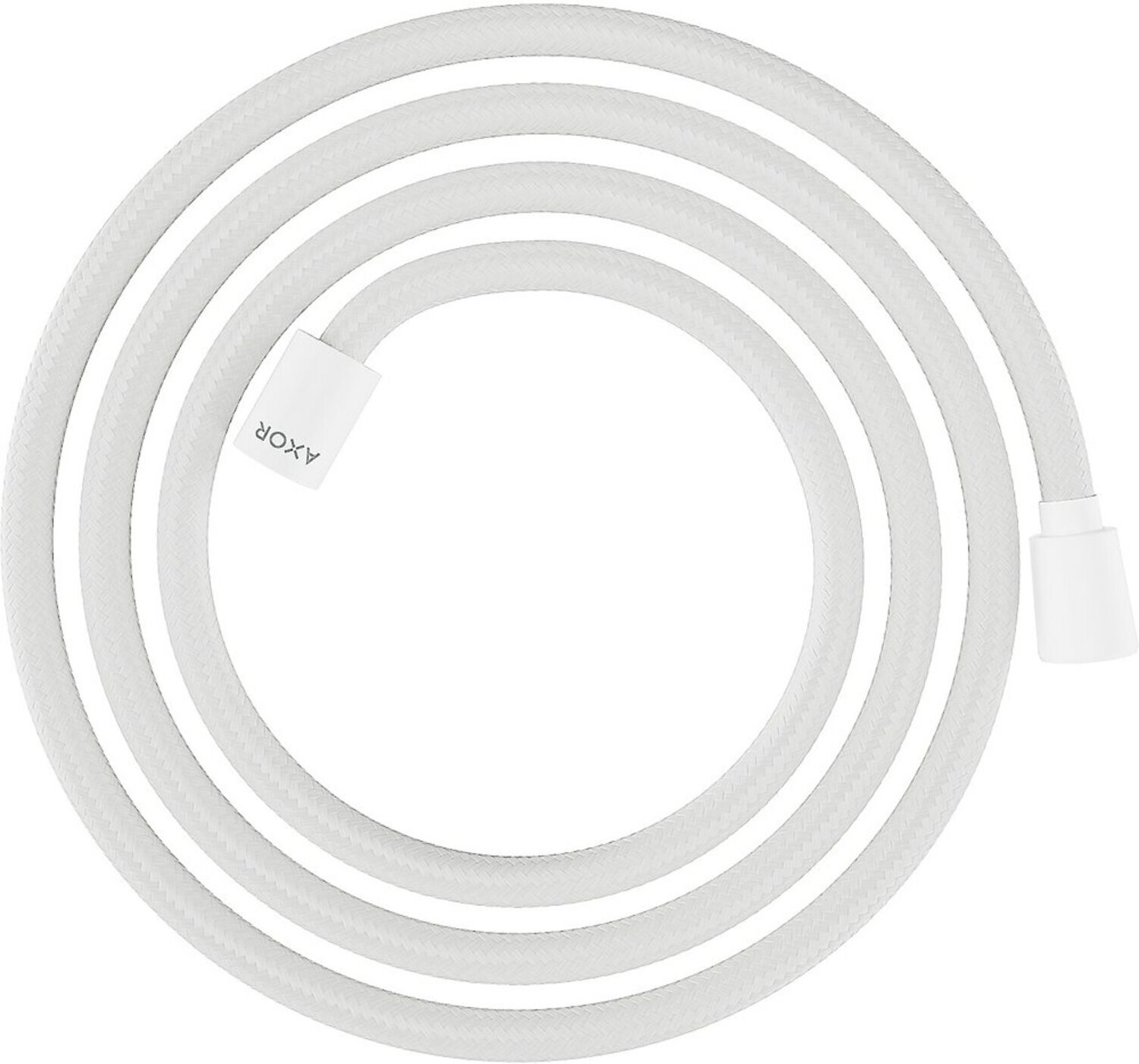 Hansgrohe Textilbrauseschlauch 2000, Mut. 1x kon., 1x zyl, mattweiß (28290700)