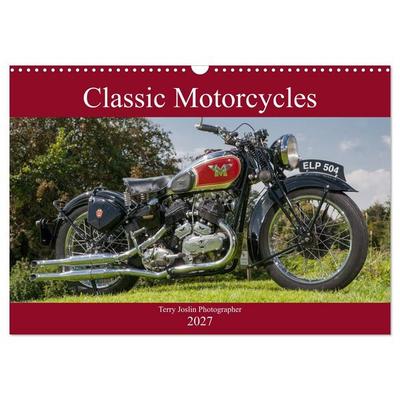 Classic Motorcycles (Wall Calendar 2027 DIN A3 landscape), CALVENDO 12 Month Wall Calendar