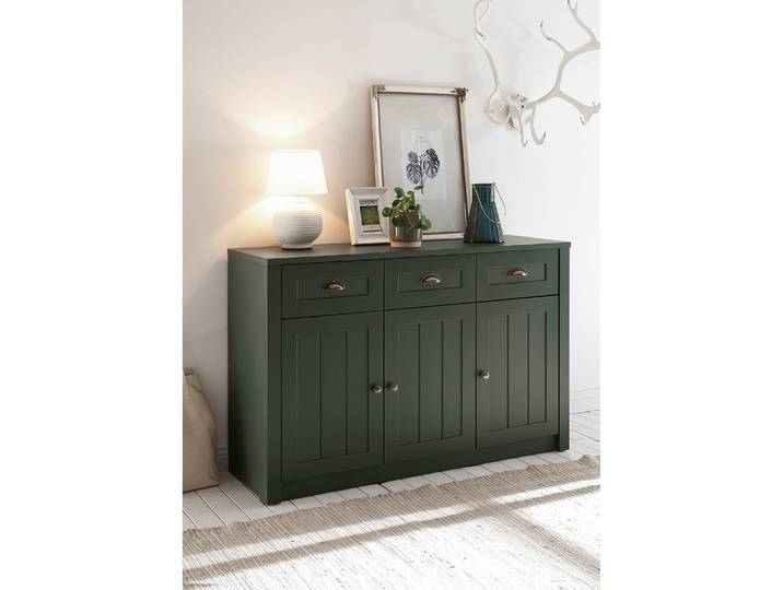Sideboard I 130 x 86 x 43cm Grün