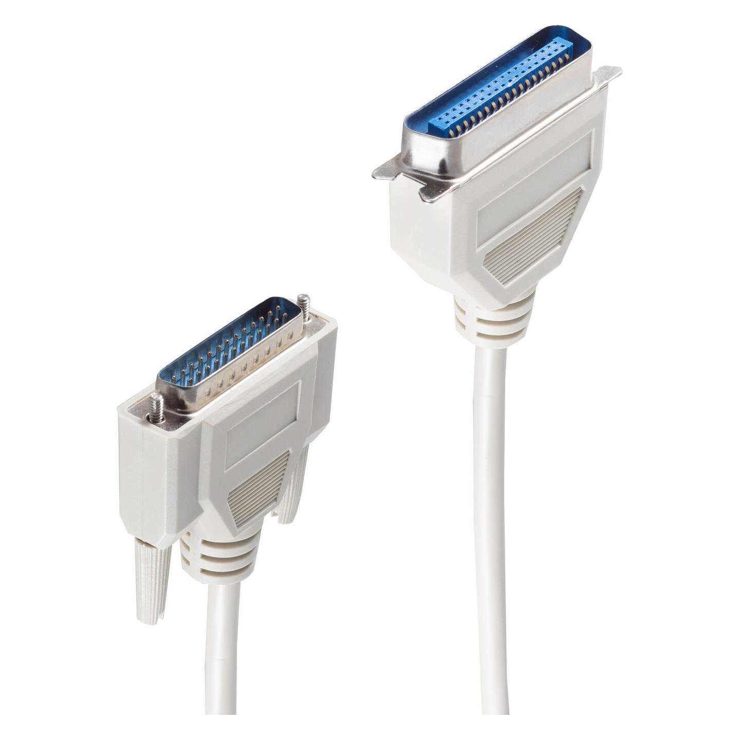 Shiverpeaks -BASIC-S--Druckerkabel Bidirektional, 25-pol. Sub D-Stecker auf 36-pol. Centronics Stecker, 25 adri (3 m, Parallel (Drucker)) (BS78001-3)
