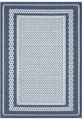 Terra by Obeetee Nimes Textured Border Rug