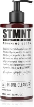 STMNT Care All-In-One Cleanser champô para cabelo, barba e corpo 750 ml. Care All-In-One Cleanser