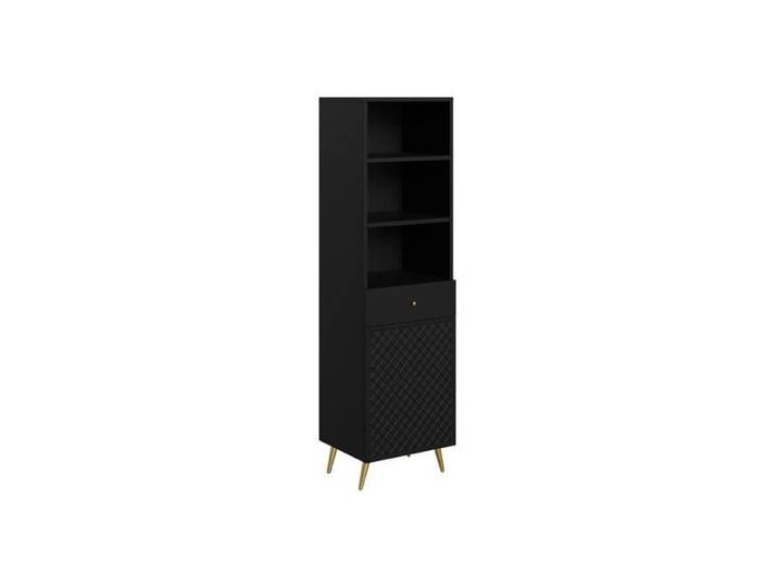 Etagère du salon - Etagère Comfivo K102 512195 - Noir - 50x177x42cm