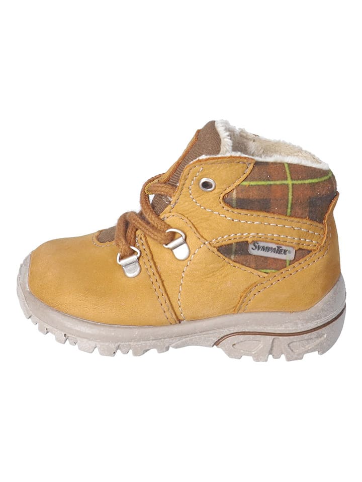 PEPINO Leder-Boots "Desse" in Hellbraun - 27