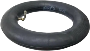ecykelhjelm 10 × 2 Løbehjulsslange – Vinklet Ventil - Sort