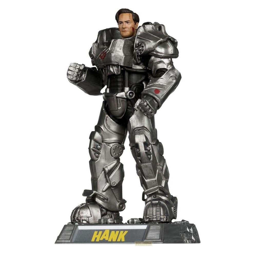 McFarlane Fallout Movie Maniacs Actionfigur Hank Maclean (Season 2) (Red Platinum Edition) 17 cm (64607740)