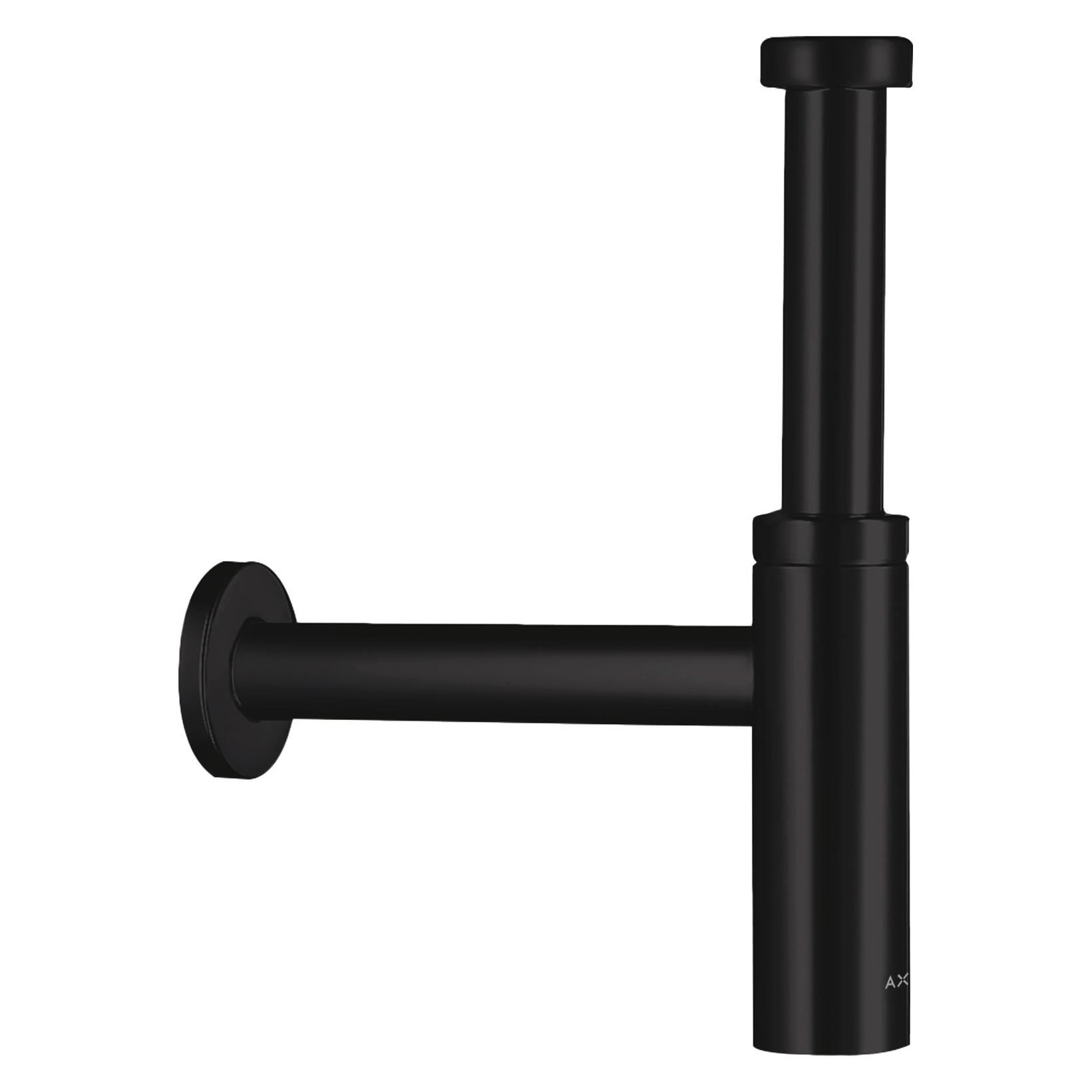 Axor Designsiphon FLOWSTAR S mattschwarz (Flaschensiphon) (51305670)