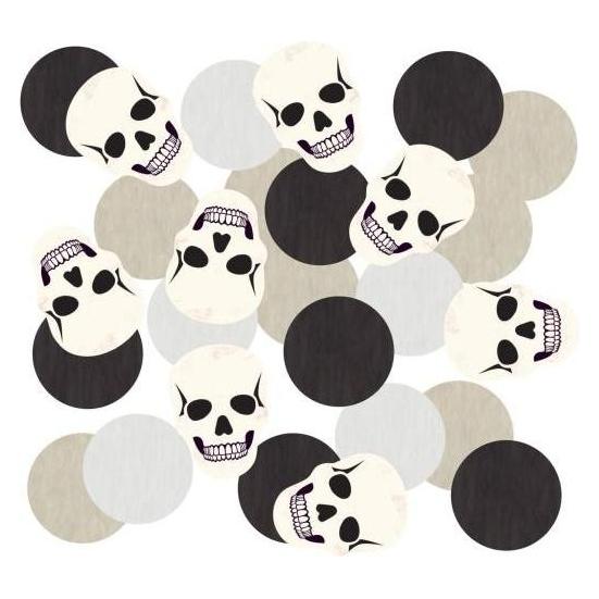 Amscan Konfetti Skulls Papier 14 g (6 Stk.) (9911666)