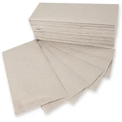 HYGOCLEAN Papierhandtücher 1-lagig Recyclingpapier 25x23 cm Natur 5000 Blatt