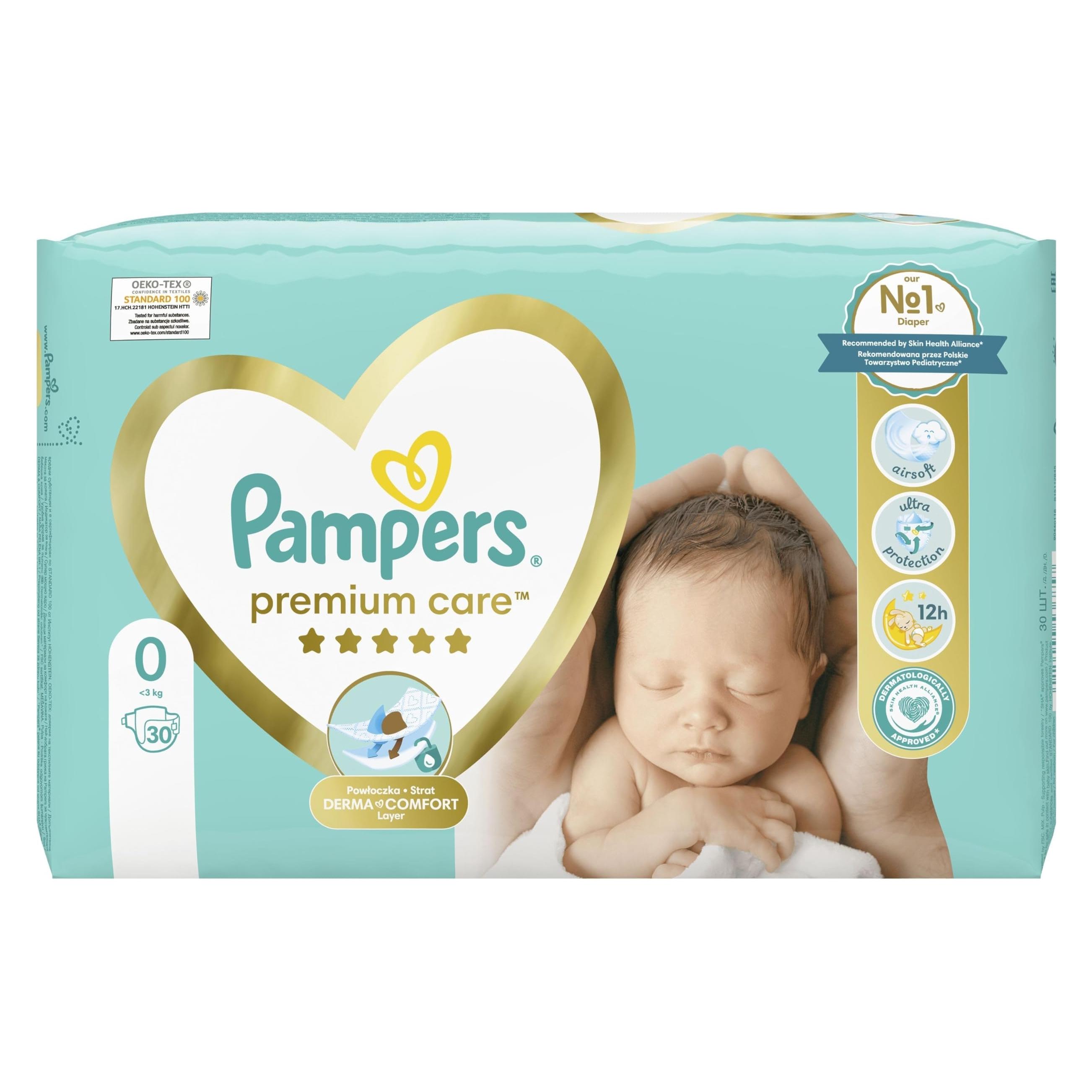 Pampers Windeln Prima (Gr. 0, Tragepack, 30 Stk.) (DIOPMPPIE0027)