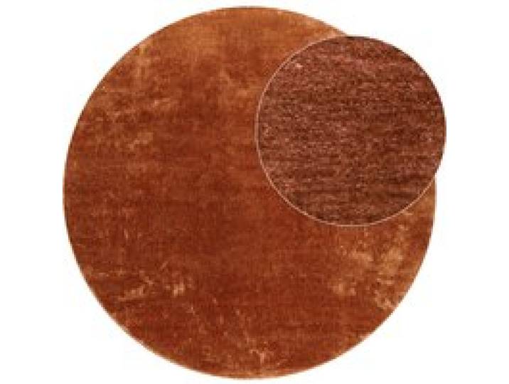 Tapis Calissa cuivre 80 cm rond