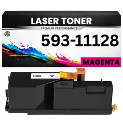 Toner 593-11128 Magenta für Dell 59311128 Premium Alternative Günstig für Dell C1660W