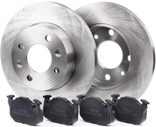 RIDEX 3405B0225 Bremsscheiben und -beläge