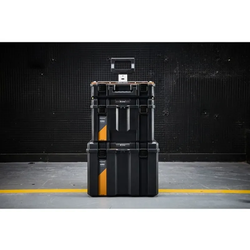 DeWalt 3-tlg. TSTAK Tower MCLAREN Design Werkzeugkoffer, Werkzeugbox, Organizer