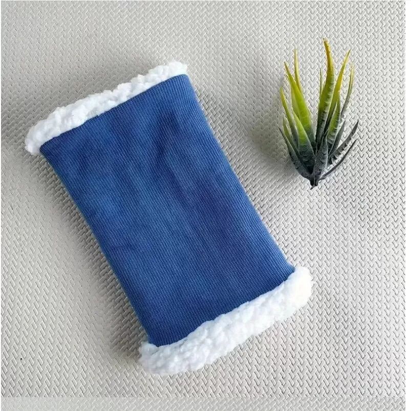 INF Winterverdickte Tier Anti-Frost Ohr Doppel-Lagen Ohrenschützer S Blau