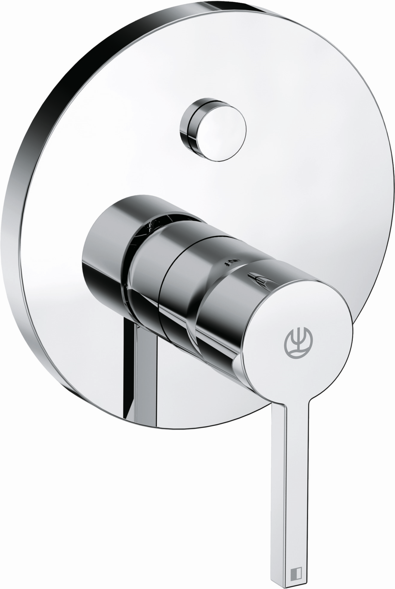 Nova Fonte Kludi 206630515 mitigeur monocommande bain et douche encastré, chromé