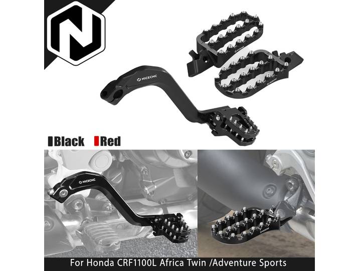 Pédale de frein arrière réglable, repose-pieds pour Honda CRF1100L Africa Twin CRF 1100L /Adventure Sports 2020-2026 2025