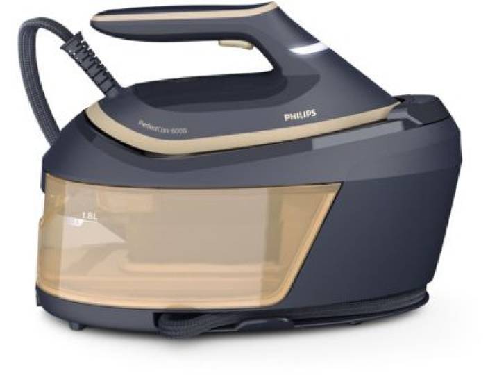 Philips - Centrale Vapeur Psg6066/20 Perfectcare Compact Série 6000 Bleu/Doré 1.8l, 8 Bars