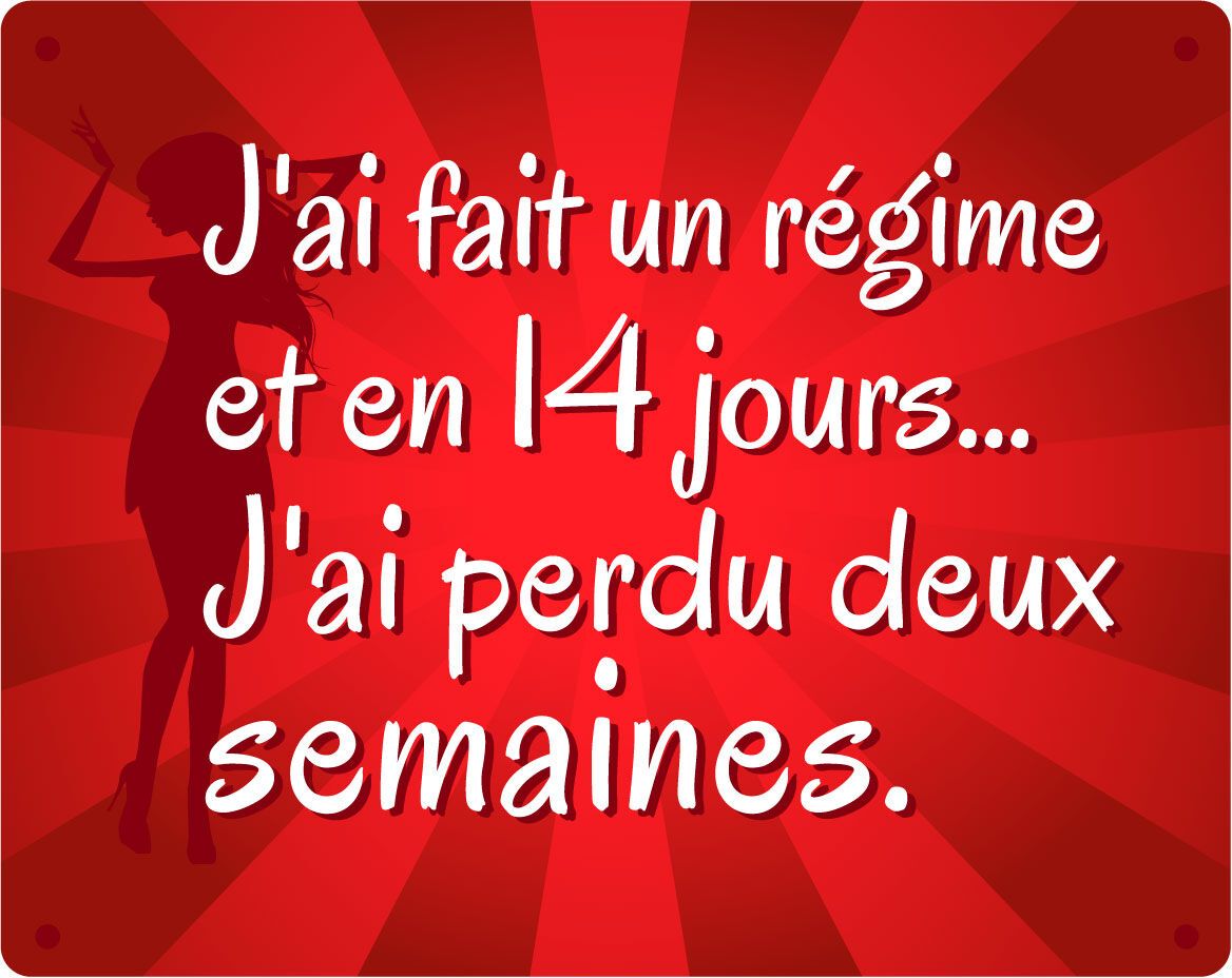 Ambiance-sticker Sticker J'ai fait un régime