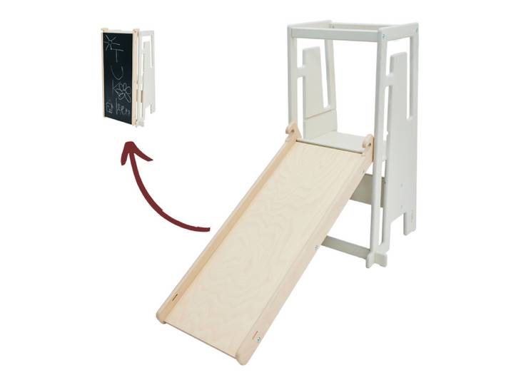 Rutsche mit Maltafel