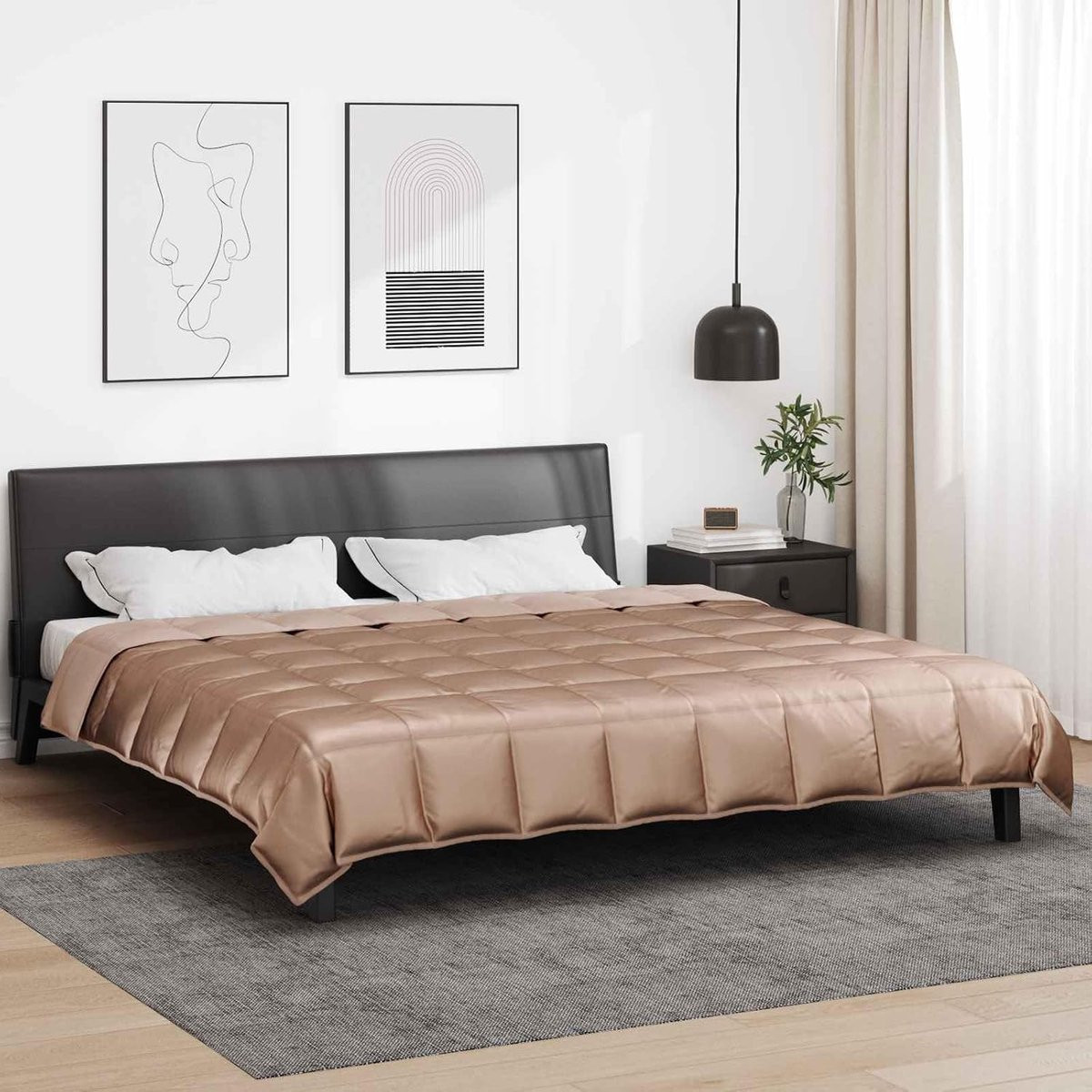 Zomerdekbed Goud Microfibre Extra Zacht 220 x 260 cm