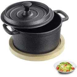 Westmark Gusseiserner Topf mit Deckel Tapas + Friends, 250 ml, 69962260