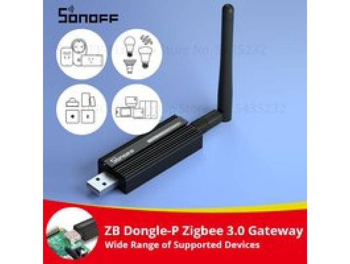 SONOFF ZB Dongle-P Zigbee 3.0 USB Dongle Plus Universele Zigbee Gateway Ondersteuning via ZHA of Zigbee2MQTT Sonoff Zigbee-serie