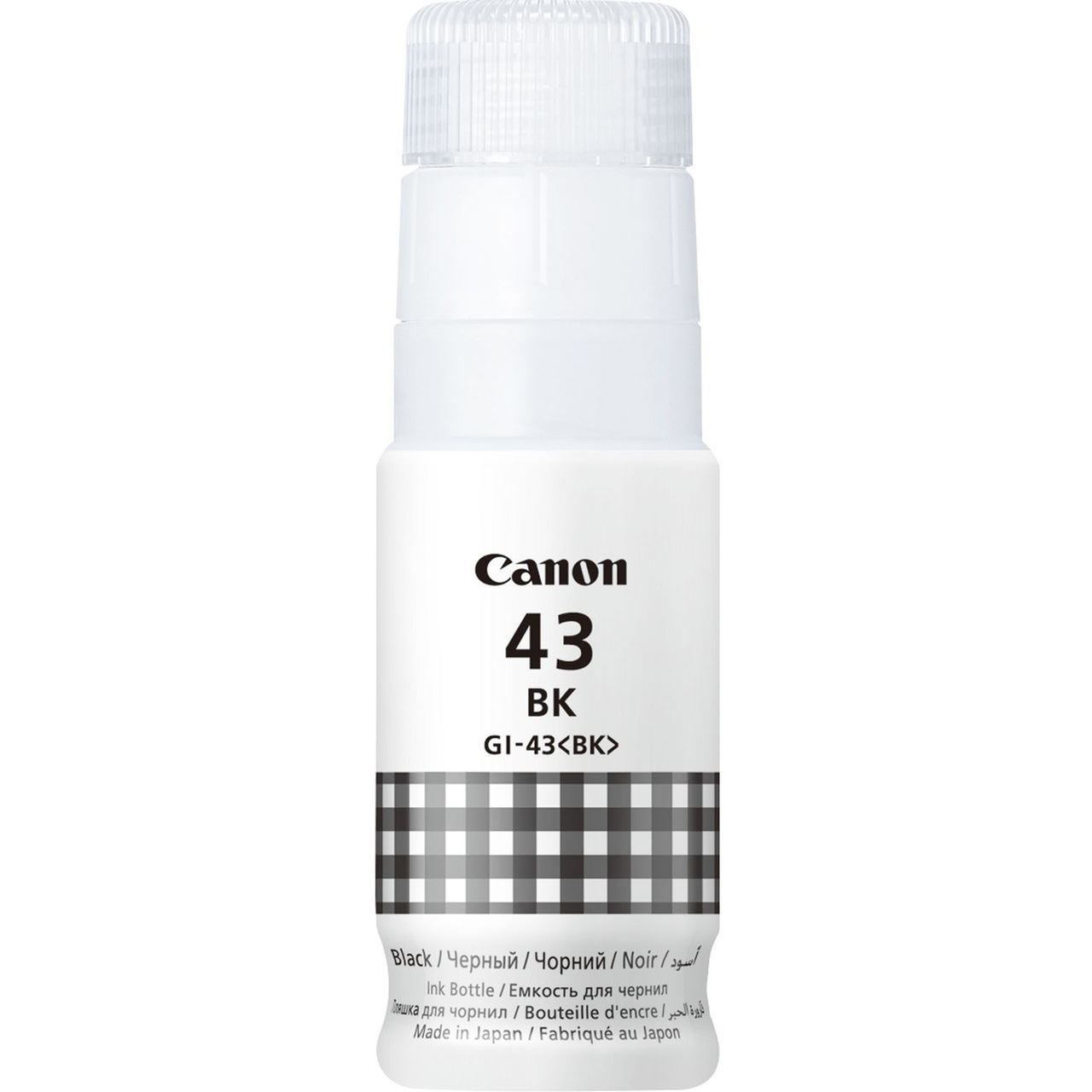Canon GI-43 BK EMB Ink Bottle, schwarz