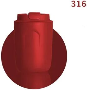 Multicon Wholesale Hub Leakproof Vacuum Flask, Mini Thermos Bottle Coffee Mug, Stainless Steel Cup red